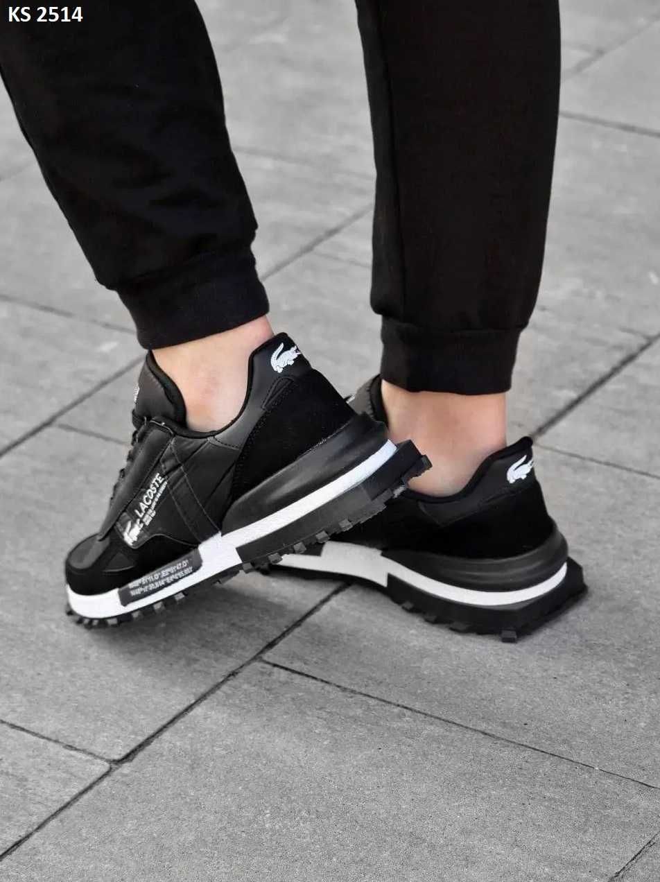 Кросівки Lacoste Elite Active Black White. Арт: KS 2514