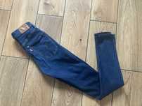 Levis mile high super skinny rurki w25 34 36