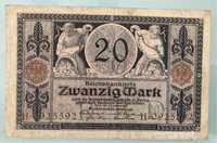 Banknot 20 Marek 1915