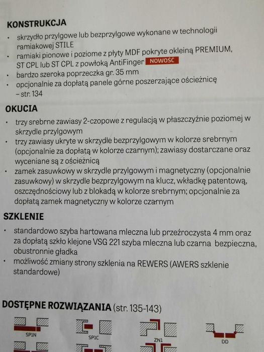Drzwi 60, łazienkowe, prawe z oscieżnicą regulowaną 80-100mm, NOWE