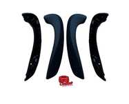 kit 2 Puxadores Pega renault Megane mk3 Novo (preto e cinza rato)