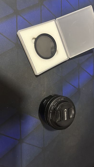 Lente 50mm f/1.8 + filtro ND