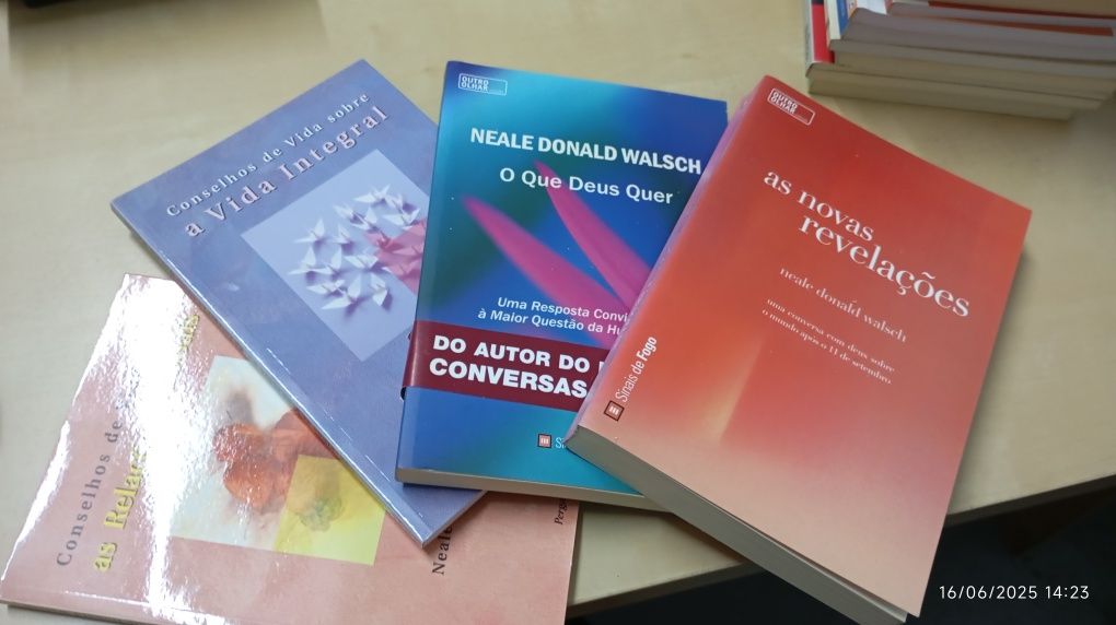 Lote livros auto-ajuda