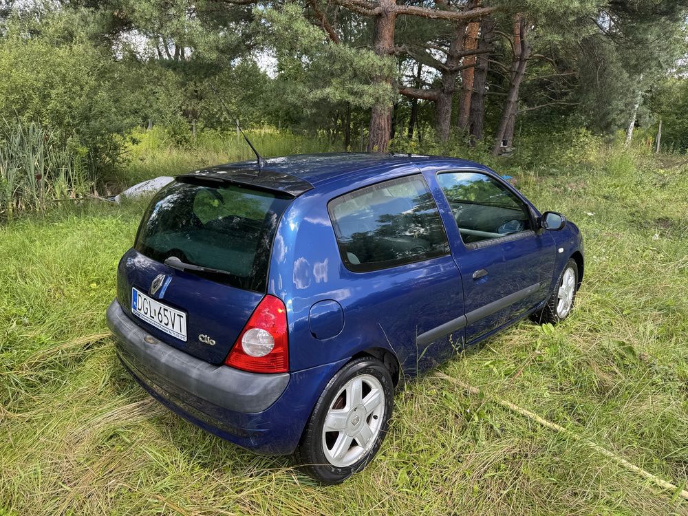 Renault Clio 1.5 dCi nowy przegląd i OC okazja Wrocław Alu psie pole