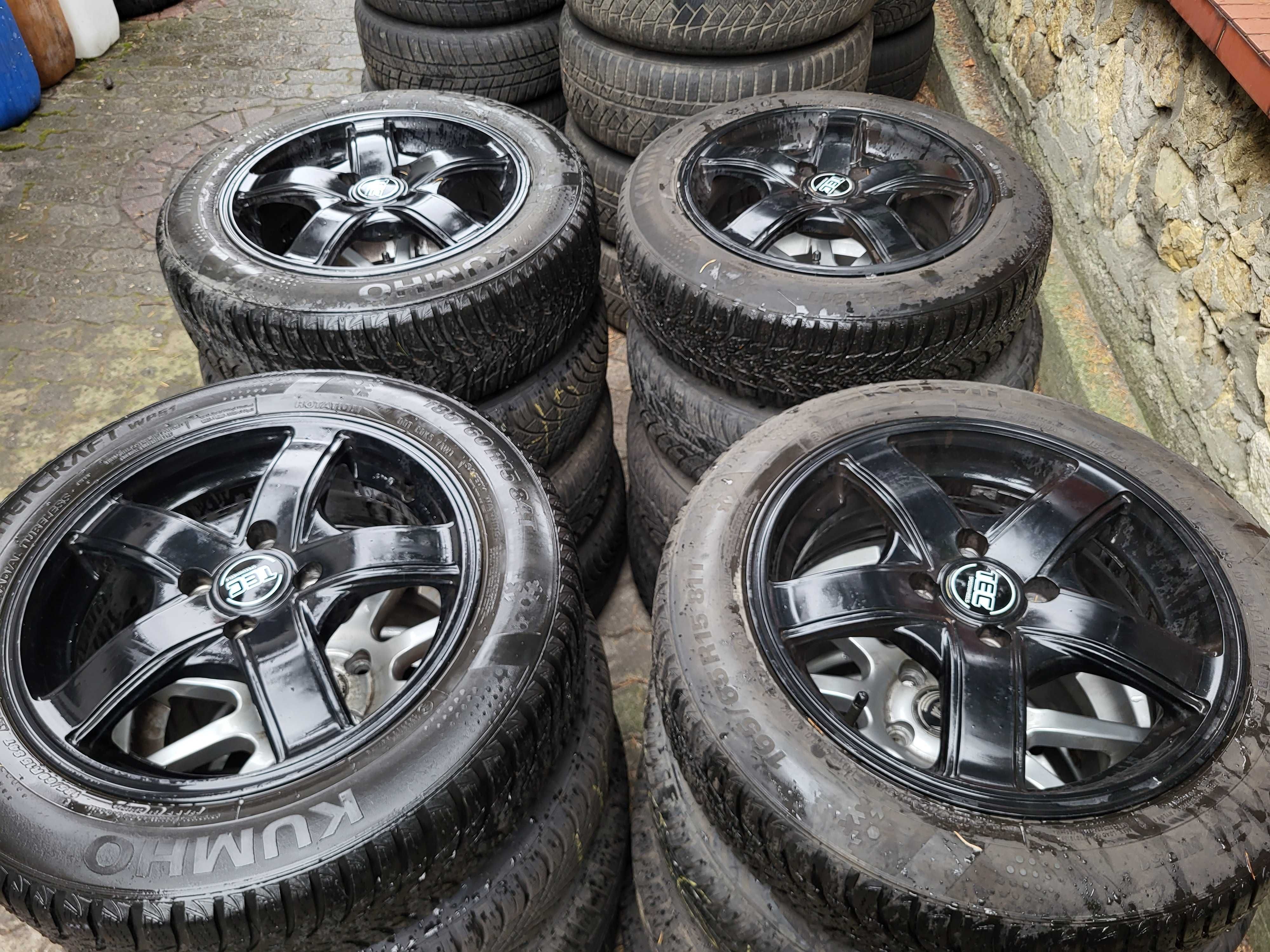 Koła 15" 4x100 Smart ForTwo ForFour Renault Twingo Clio