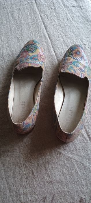 Baleriny Calzado r.39 skóra