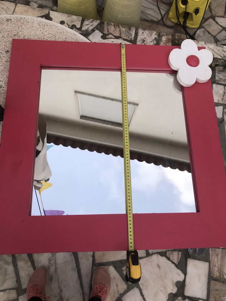 Espelho para quarto de menina
