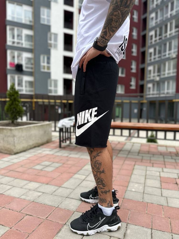 Чорні сірі Шорти Nike найк s m l xl