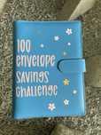 Capa A5 com poupança de 100 envelopes, nova