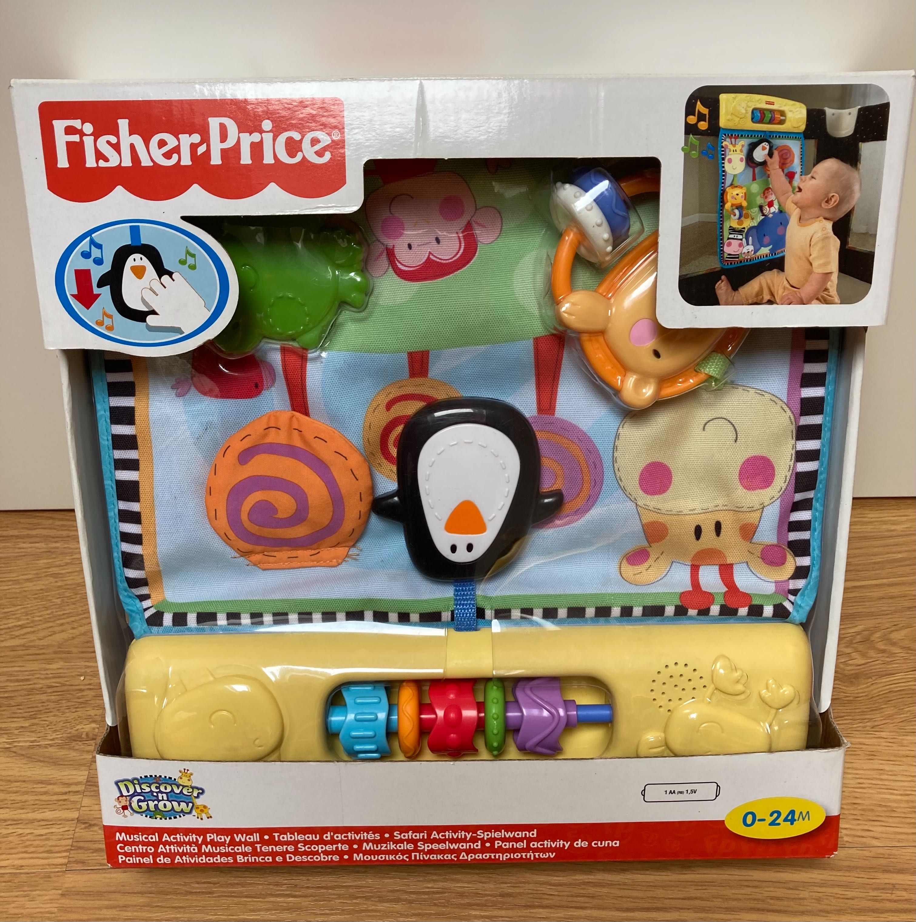 Painel musical Fisher-Price 0-24M