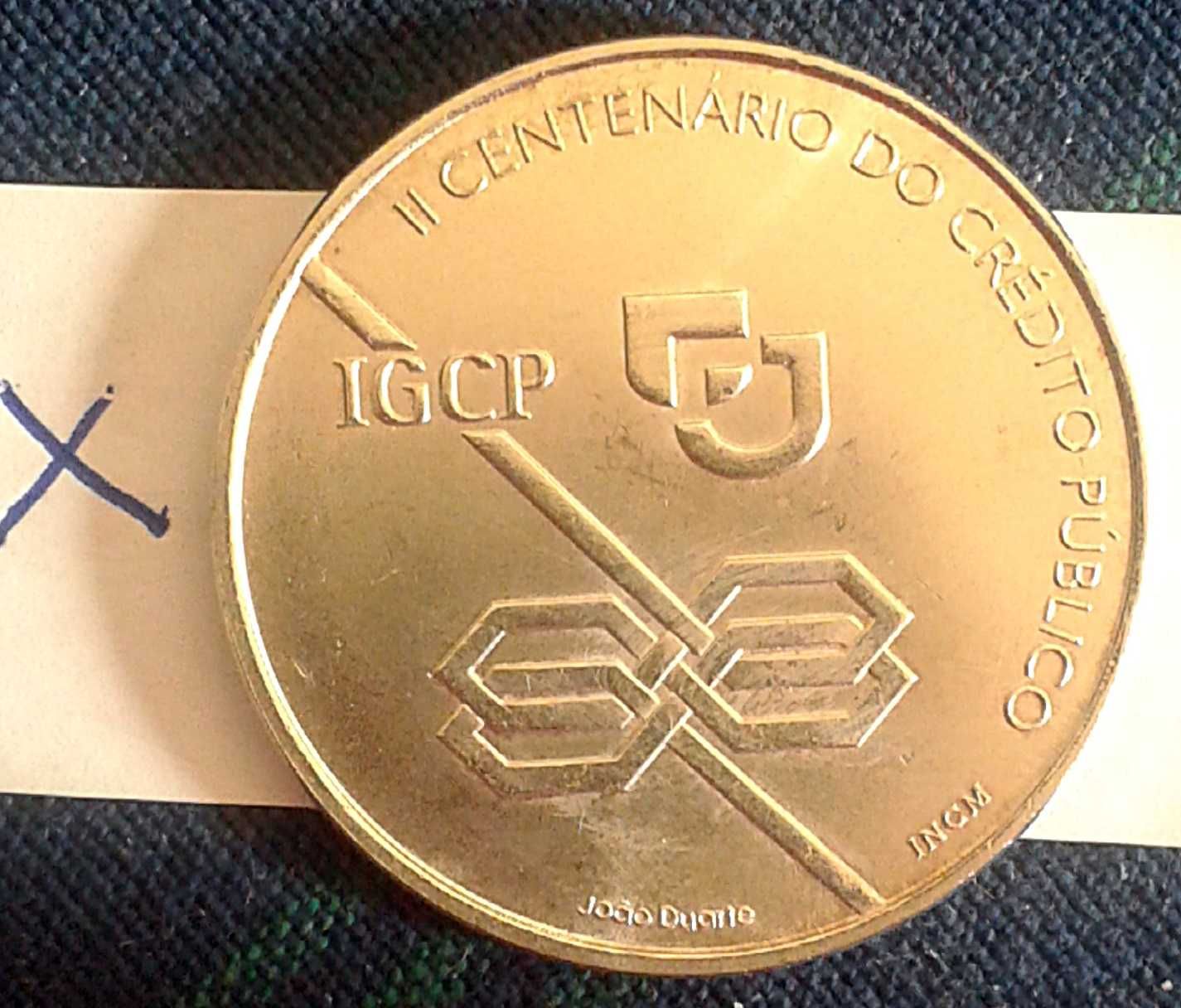1000$ Moeda PRATA CREDITO PUBLICO IGCP. 1997 SILVER coin Portugal