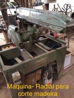 Máquinas de Carpintaria para corte de Ferro e Madeira