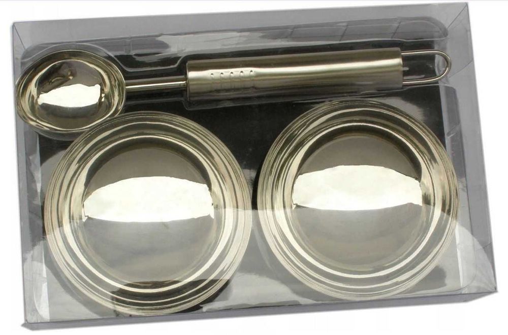 Zestaw do Serwowania Lodów Łyżka + Pucharki WYPRZEDAŻ