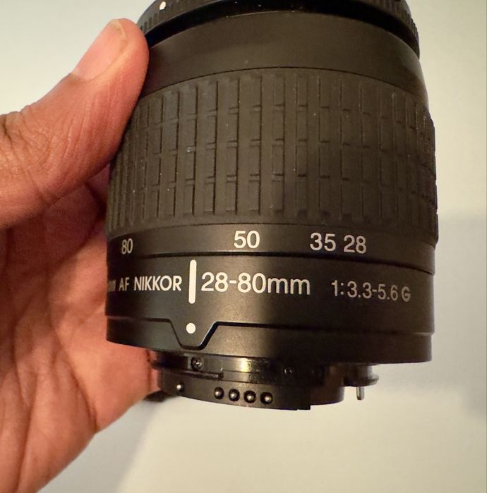 Nikon Nikkor 28-80 F:3.3-5.6 G - AF Full frame