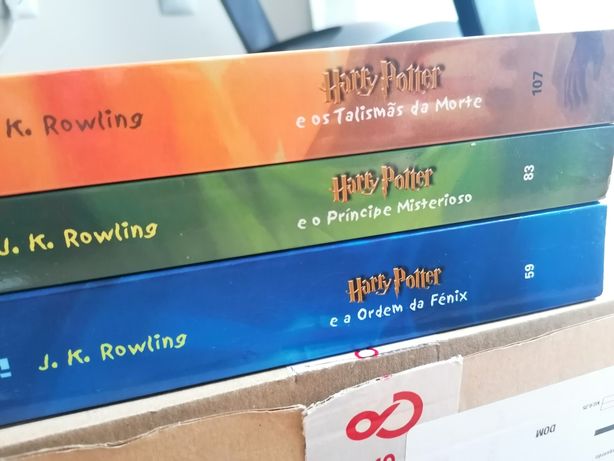 Livros Harry Potter raros - 1a edição - portes incluídos