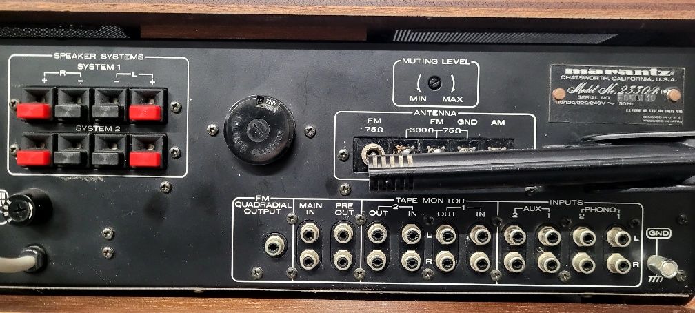 Amplituner MARANTZ 2330B vintage potężny klasyk ładny stan okazja