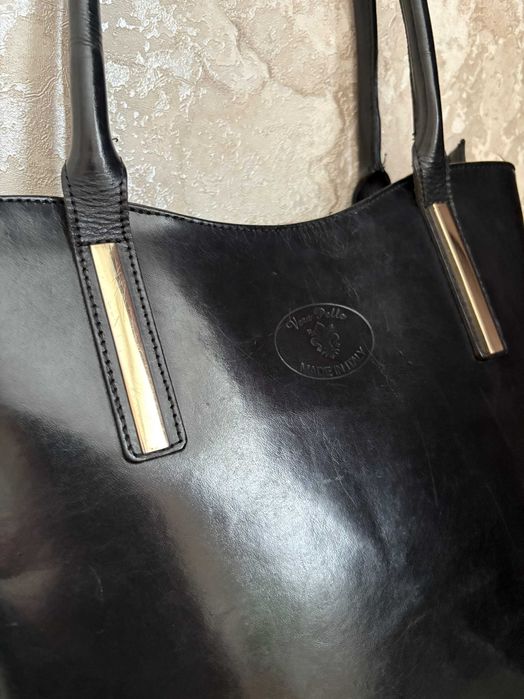 Сумка жіноча шкіряна