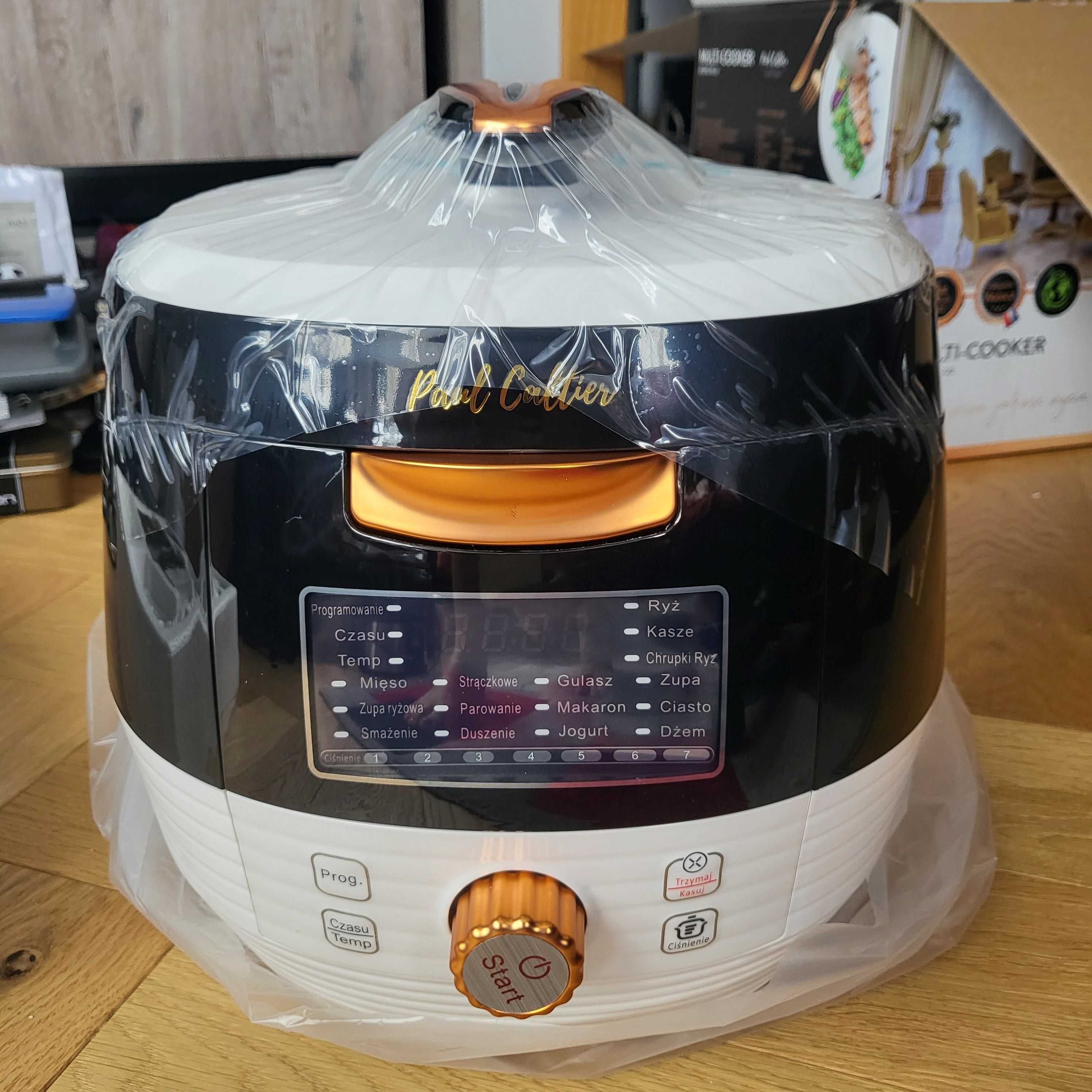 Multicooker Paul Caltier PR-22 biały, szybkowar, nowy