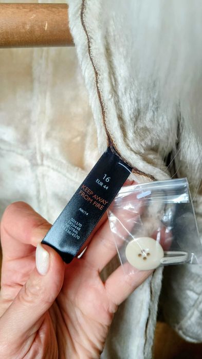 Дублянка з хутром кролика