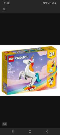Klocki Lego Creator 3w1 unicorn nowe