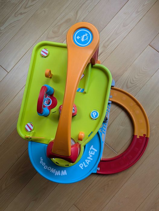 Smoby parking garaż