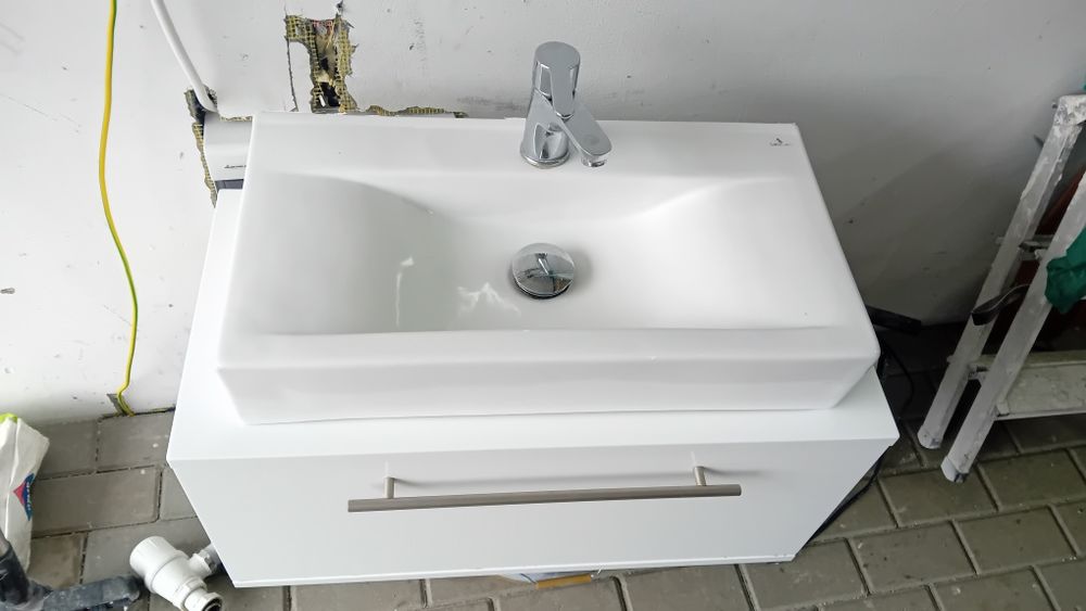 Zlew z bateria szafka gratis