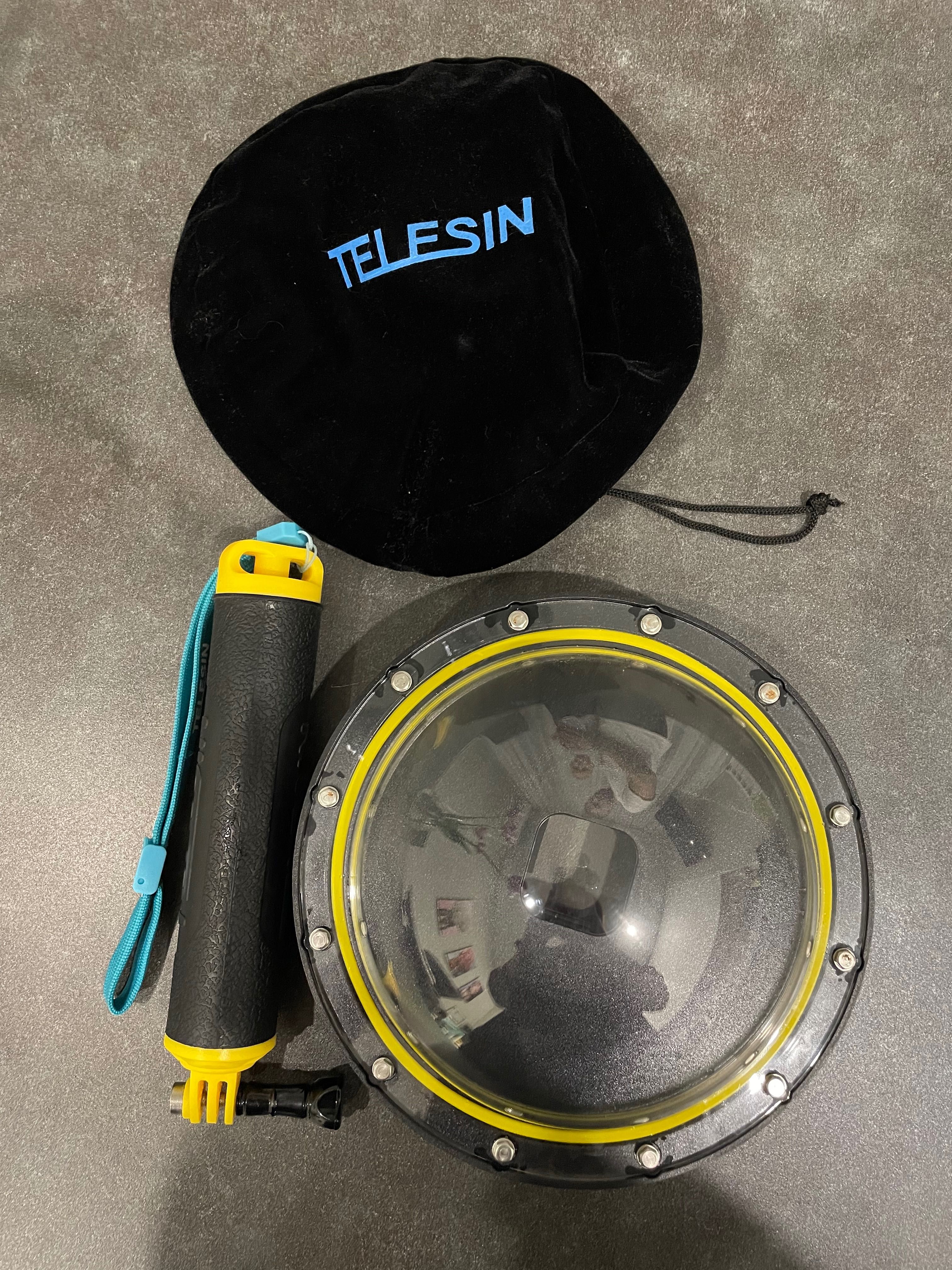 Підводний бокс для GoPro 8 Black Dome Port Telesin (GP-DMP-T08)