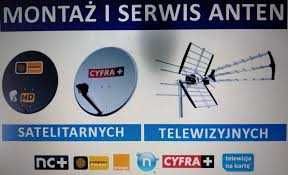 Montaż anten stelarnych ,anten telewizji naziemnej
