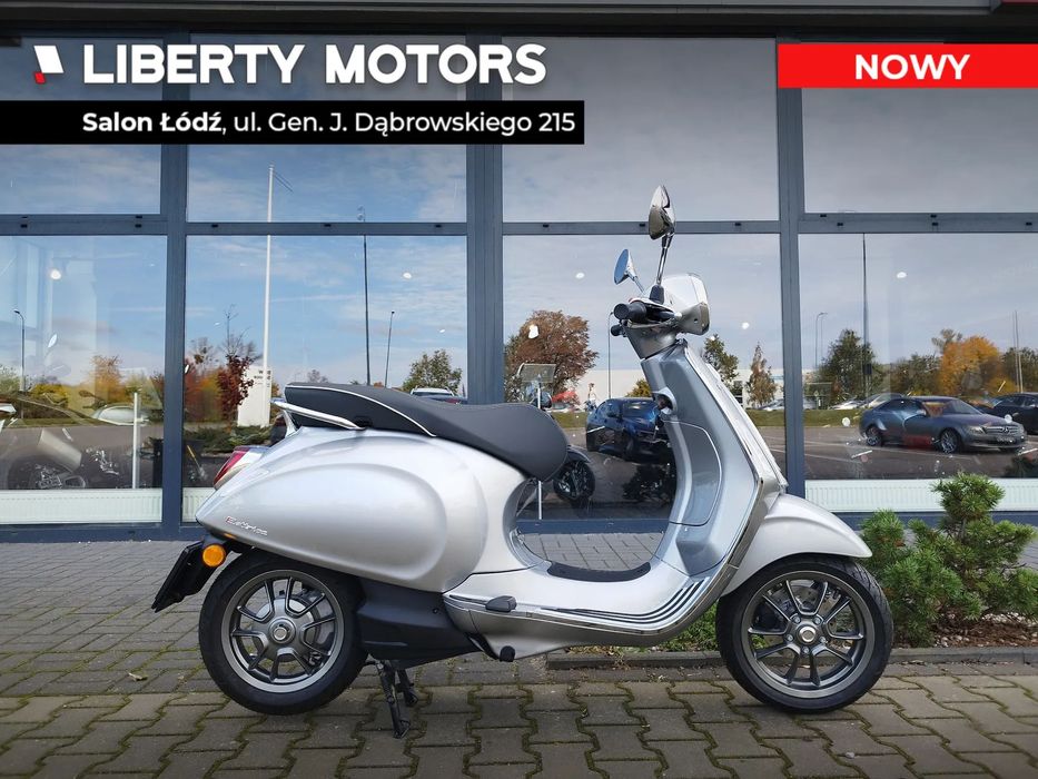 Vespa Primavera Vespa Elettrica Cromo Grey E5 - 70 km/h / 2021 / NOWA - Okazja