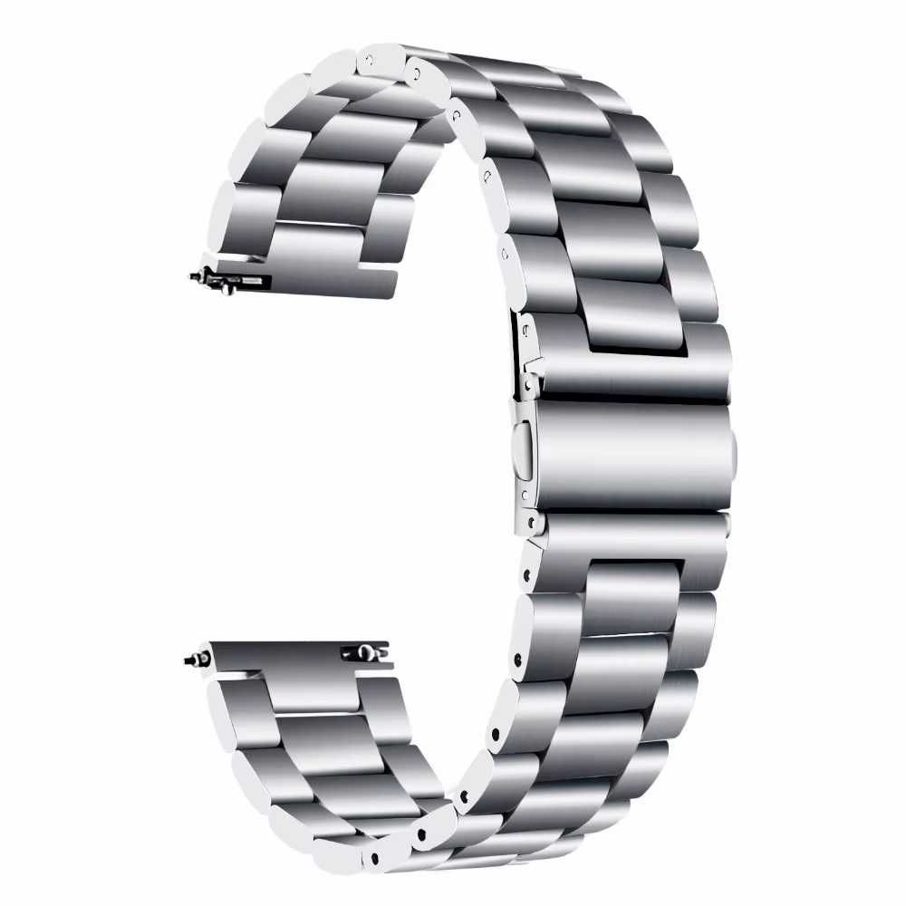 Ремінець металевий для годинника 22 мм Rolex Bead design