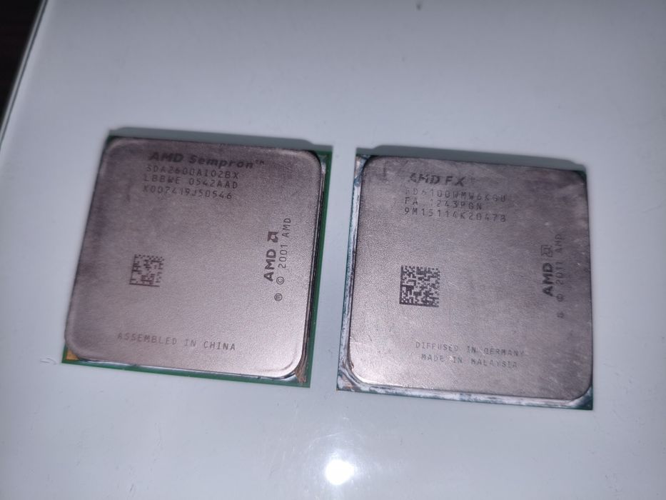 Części komputerowe PC laptop pamięci RAM i procesory używane