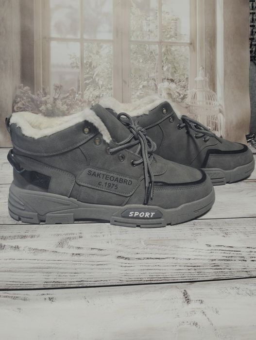 Чоловічі зимові ботінки