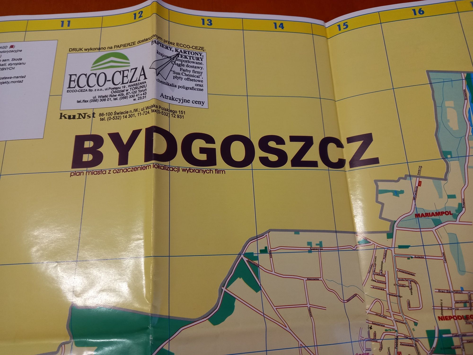 Plan Miasta Bydgoszcz