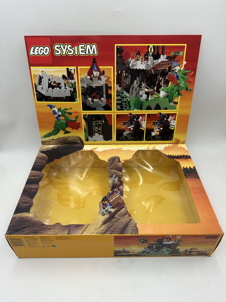 Lego 6082 Castle Fire Breathing Fortress BOX