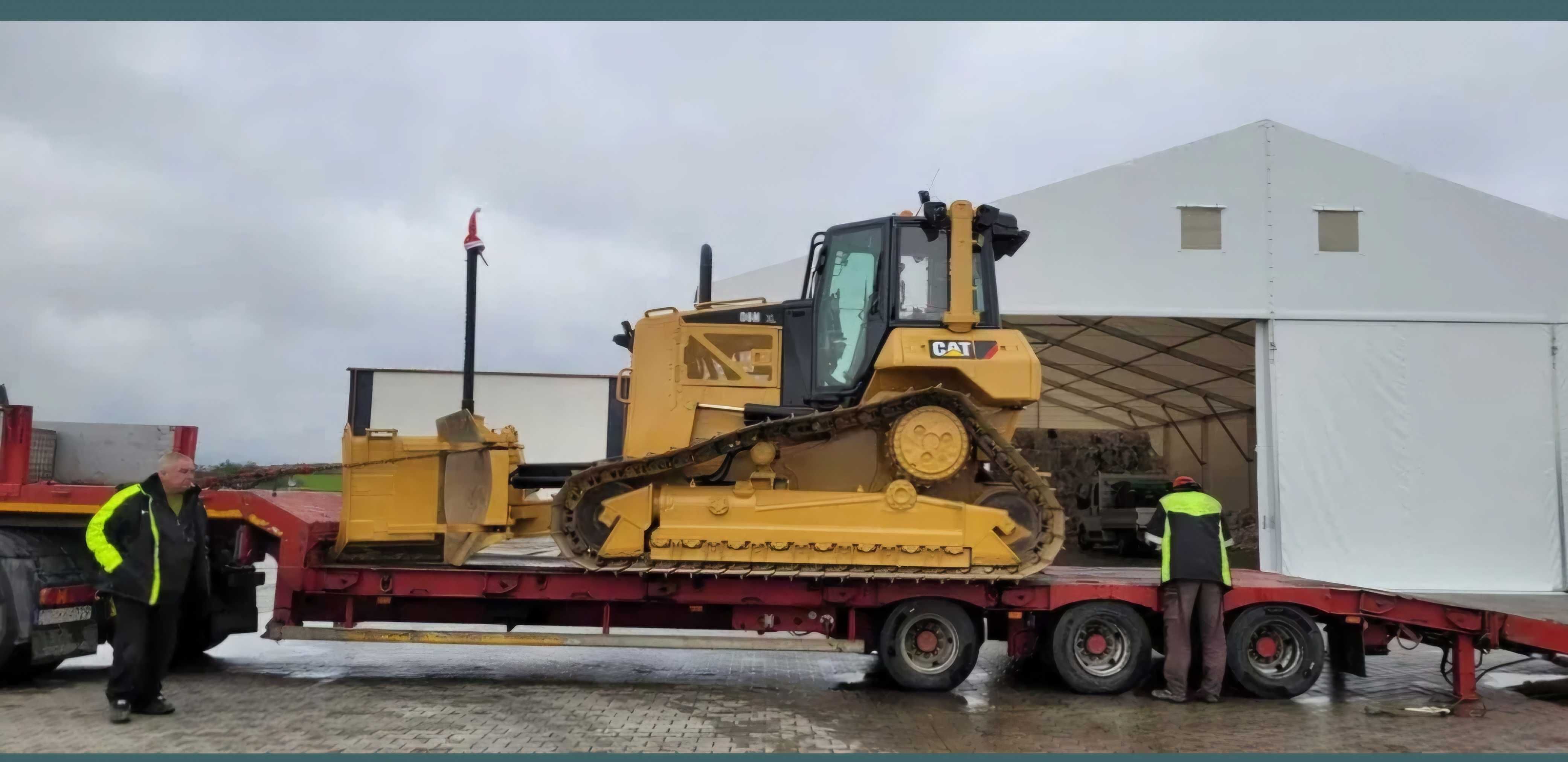 Spych cat D 6 2014r gotowy do pracy
