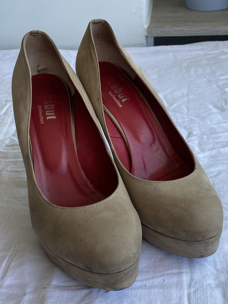 Buty na obcasie szpilki Eksbut 40