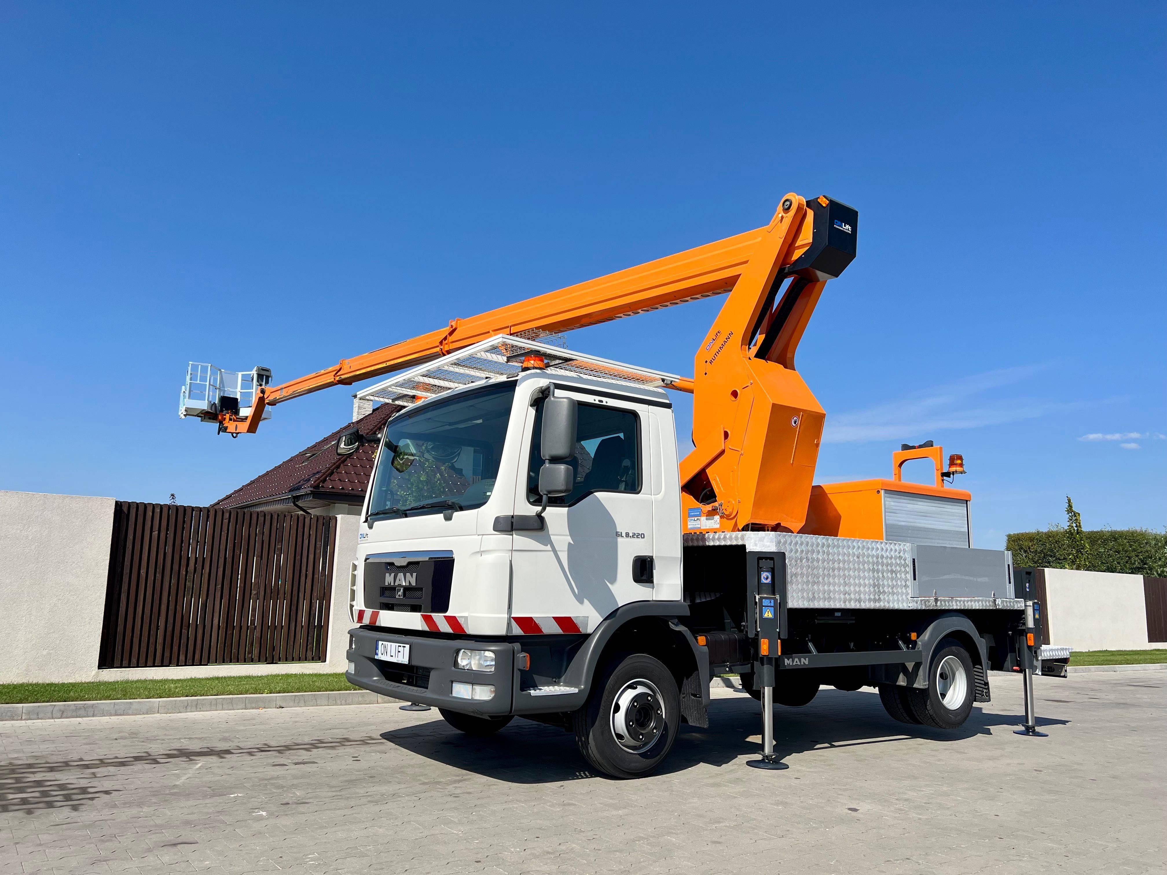 Podnośnik koszowy, zwyżka 45m (4x4) 53m (6x4) 70m (8x6) - Bydgoszcz