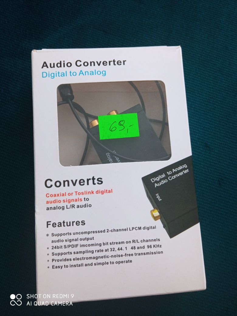 Digital to Analog Audio Converter