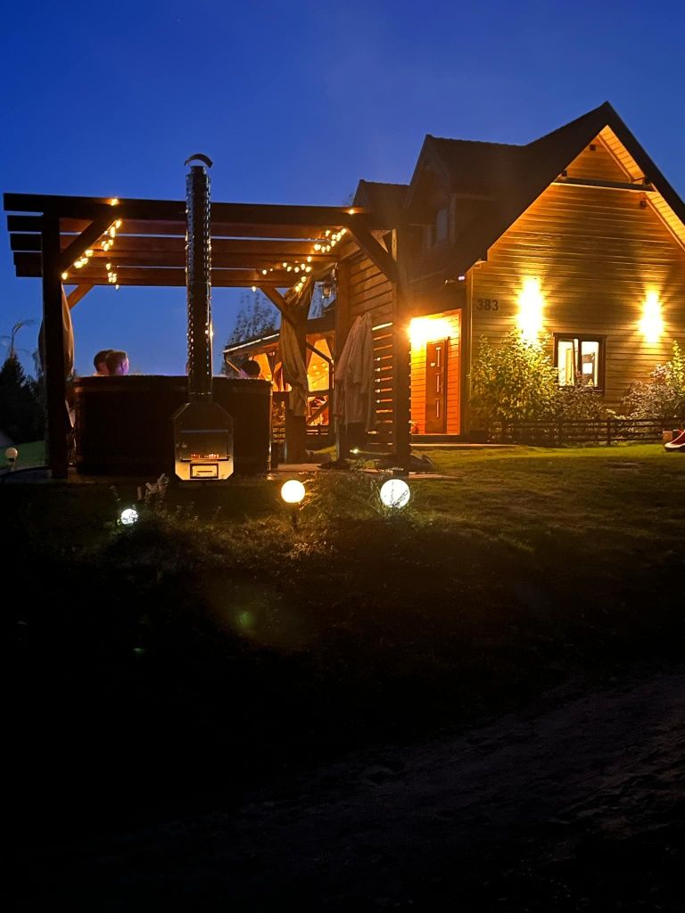 Domek do wynajęcia Narie Bogaczewo balia jacuzzi wolne od 23.08