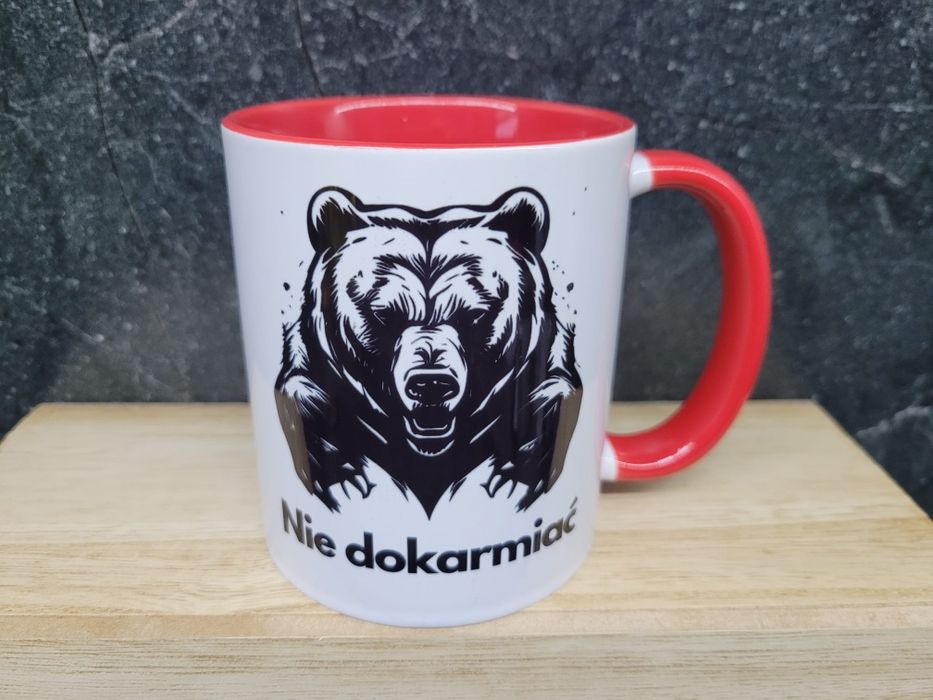 Kubek z nadrukiem śmieszny