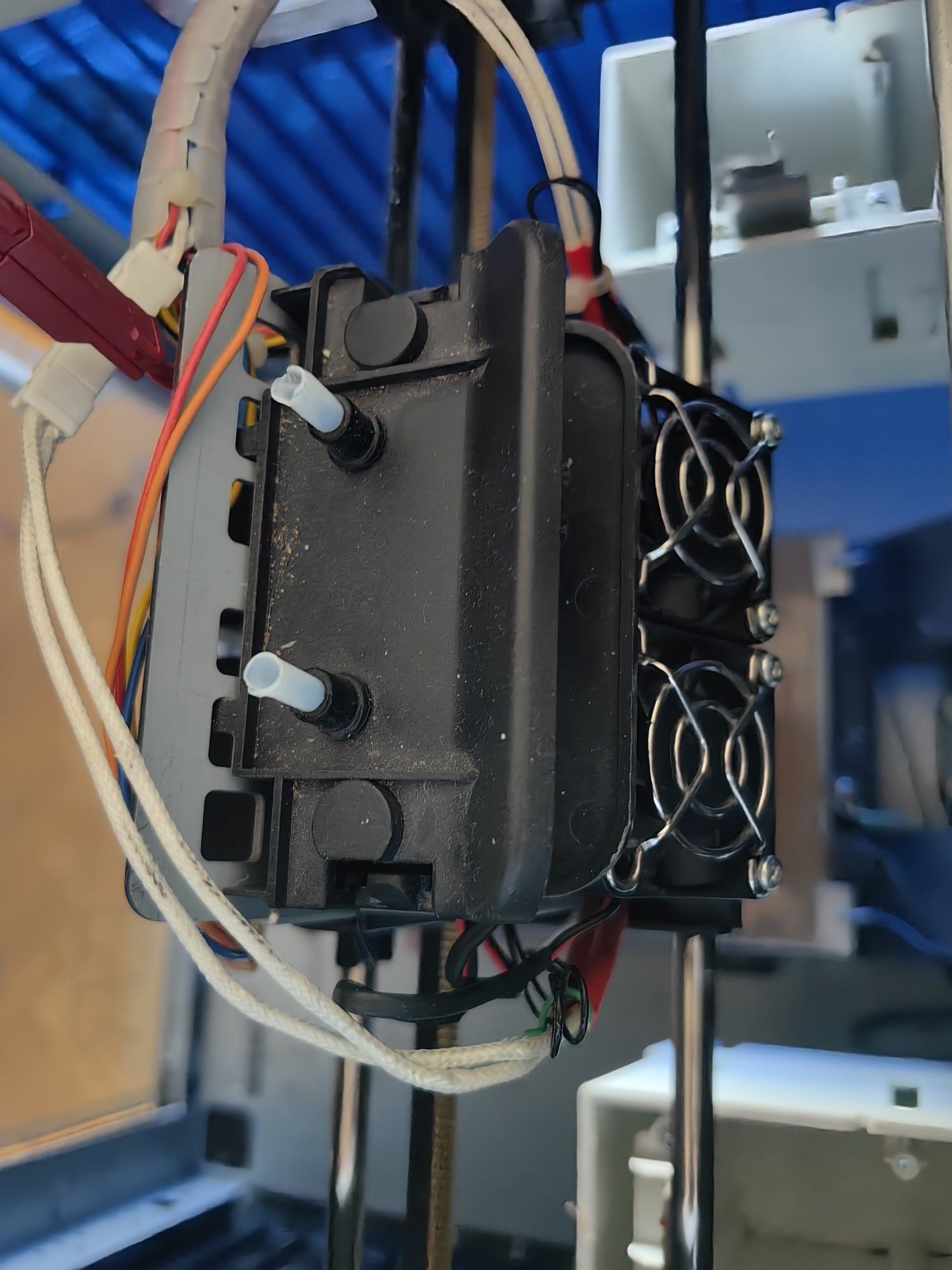 Drukarka 3D xyz davinci 2.0 duo dwa ekstrudery, repetier hack