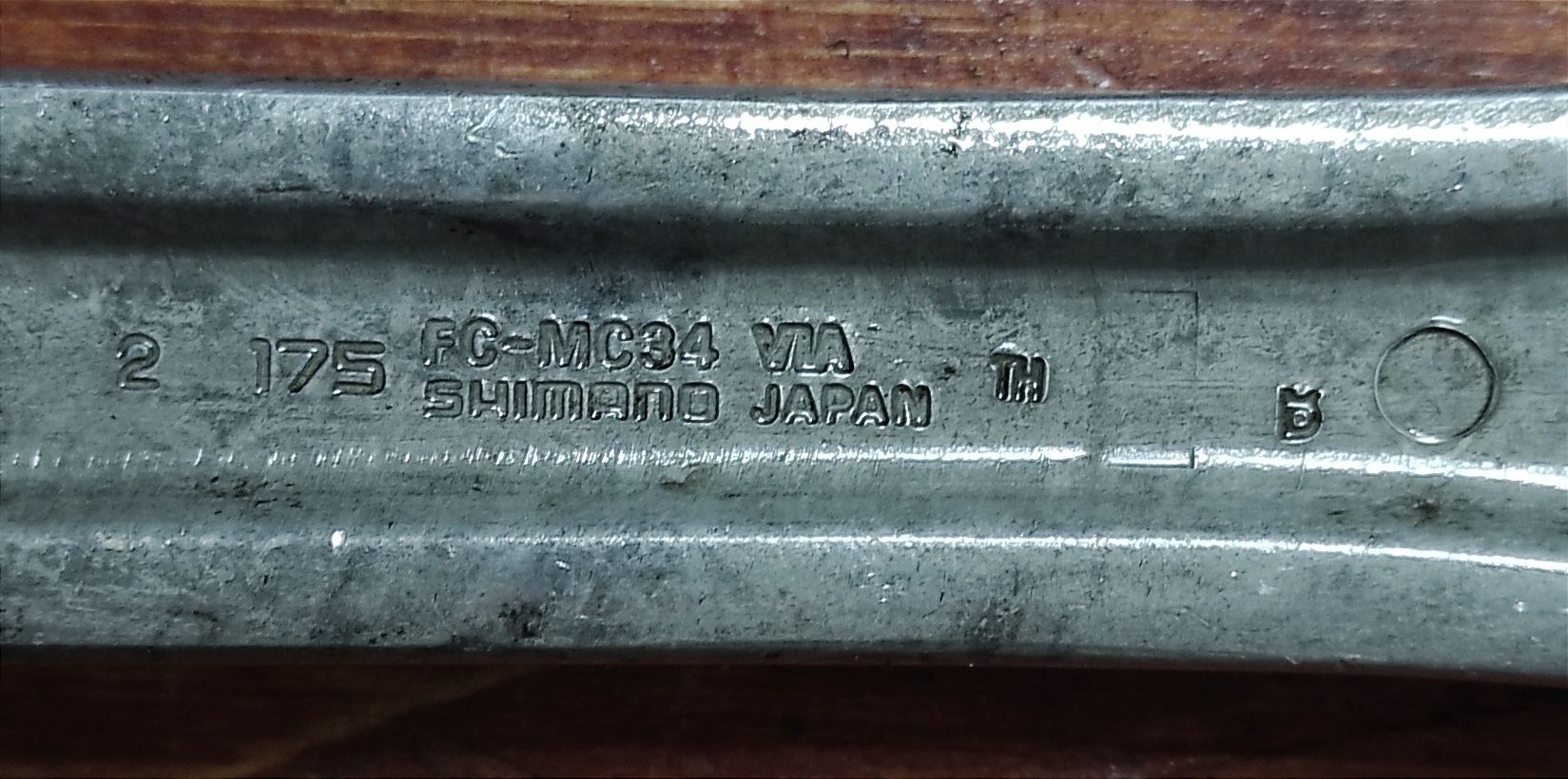 Mechanizm korbowy shimano STX 42/32/22 175 mm retro