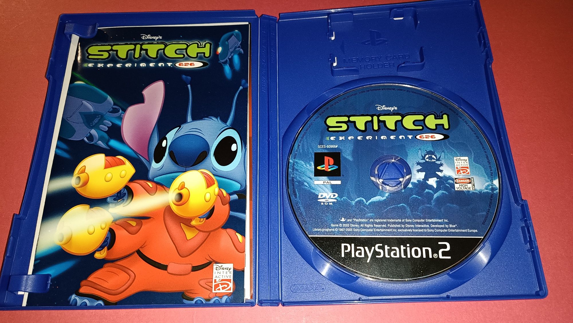 Antigo e raro Jogo PlayStation 2 Original Stitch: Experiment 626