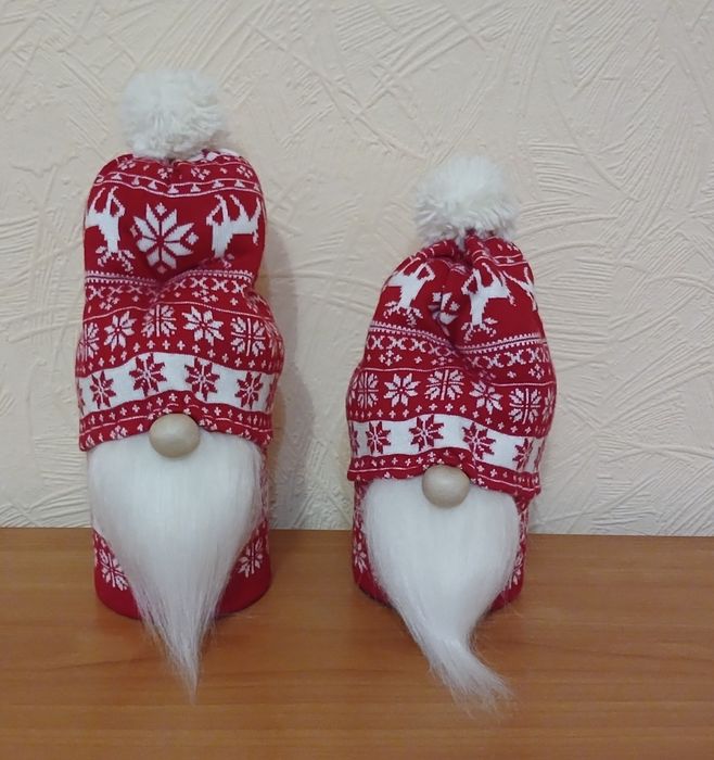 Гном гномик новорічний різдвяний