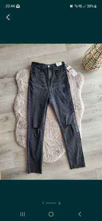 Jeansy h&m r.s 170 cm