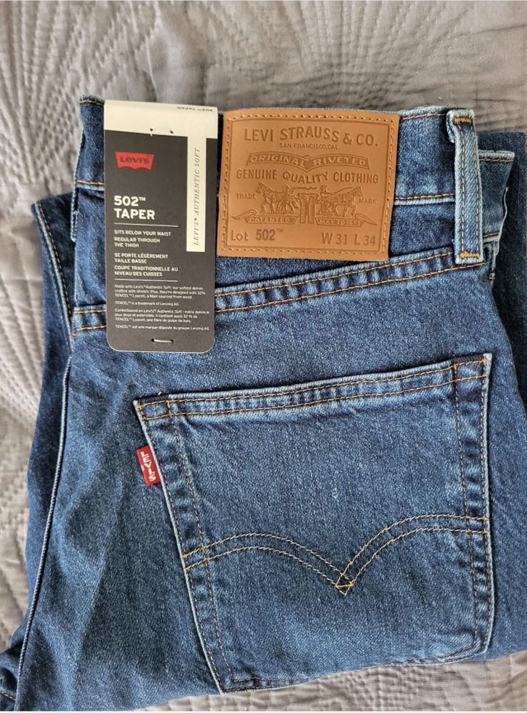 Jeansy Levi’s 31-34 Nowe