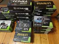 Коробки з відеокарт GEFORCE 10-30 серіії та RADEON Sapphire/RX 6700 XT