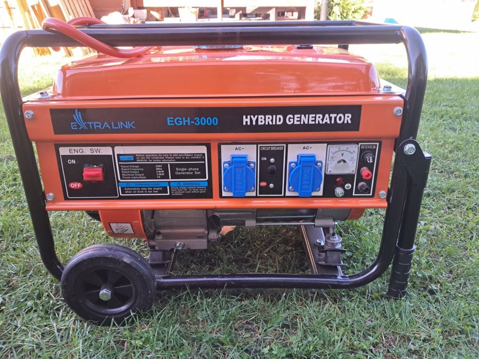 EXTRALINK EGH-3000 Hybrid Agregat 3kw CNG/LPG/BENZ