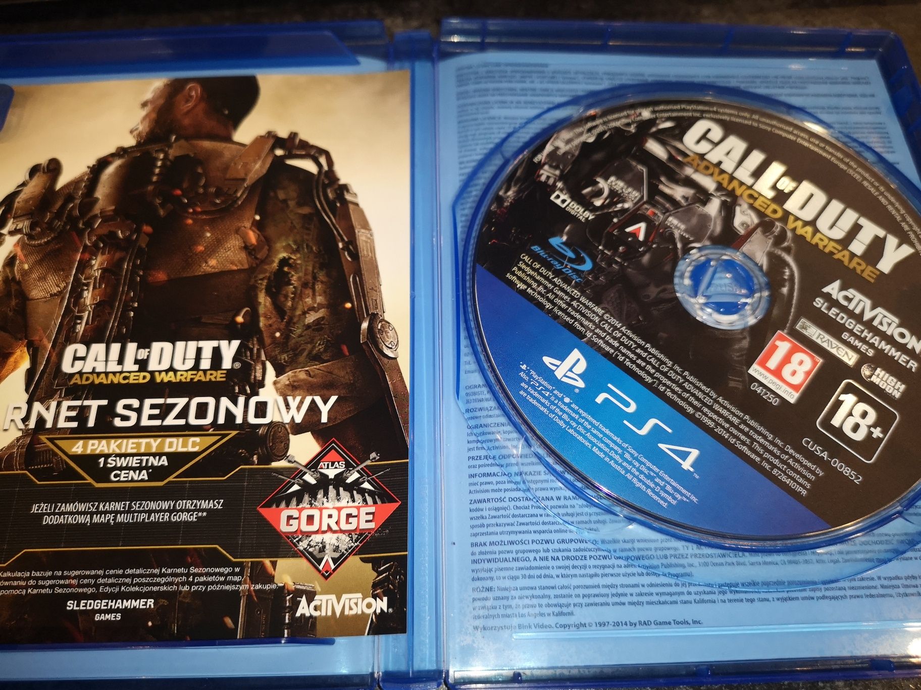 Call of Duty Advanced Warfare PS4 gra PL! (możliwość wymiany) sklep