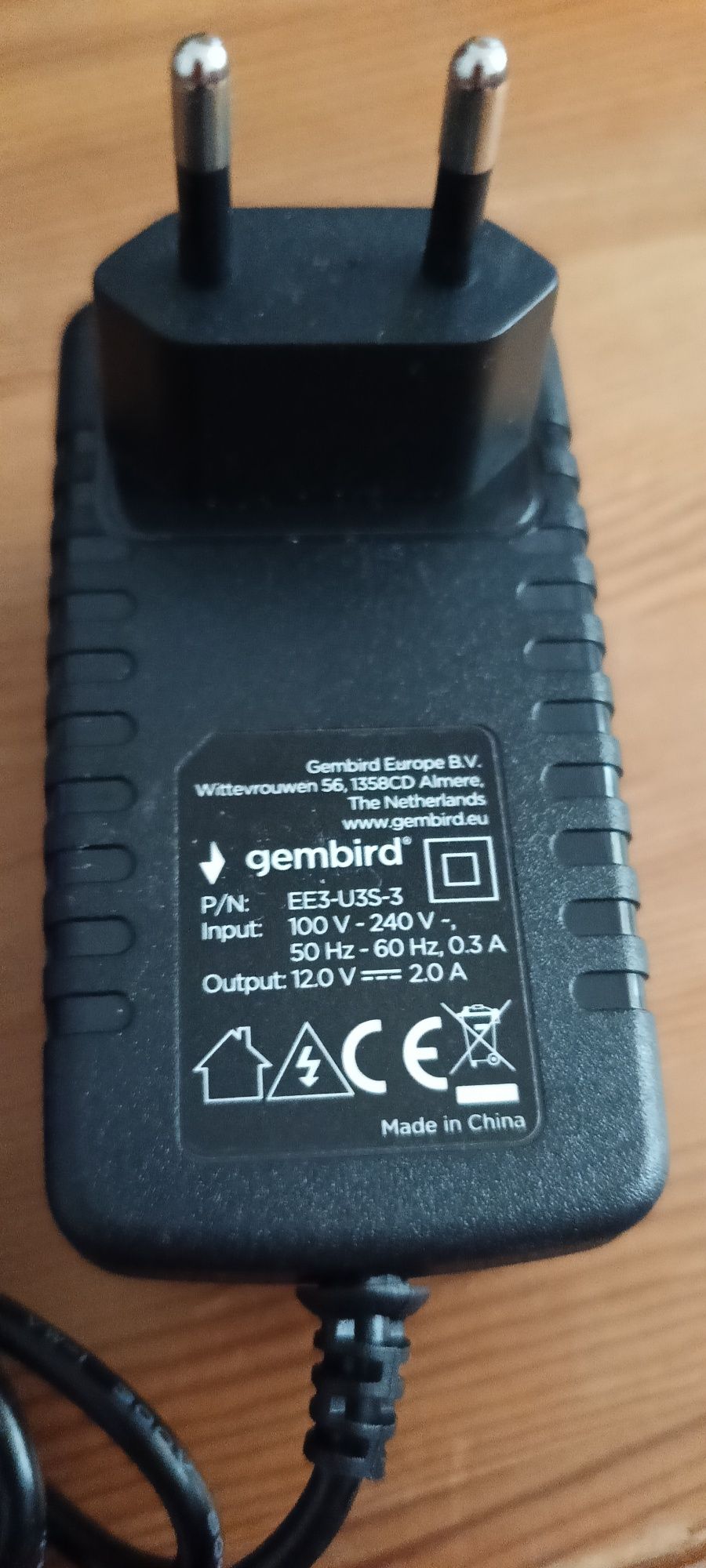 Zasilacz Gembrid do obudowy dysku 3,5